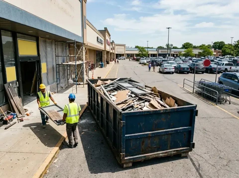 retail-store-renovation-debris-003 — frequently asked questions, Roll-off Dumpster Rentals in Dayton, MN